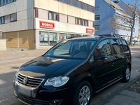Gebraucht VW Touran 140 PS (102 kW) 2008 Schwarz Van / Kleinbus