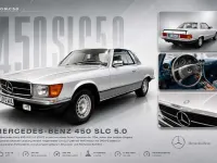Gebraucht Mercedes SLC450 241 PS (177 kW) 1978 Silber Coupé