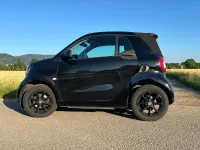 Gebraucht Smart ForTwo Cabrio Passion 71 PS (52 kW) 2016 Schwarz Cabrio