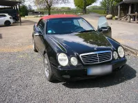 Gebraucht Mercedes CLK230 Avantgarde 197 PS (144 kW) 2001 Schwarz Cabrio