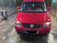 Gebraucht VW Caddy 105 PS (77 kW) 2005 Rot Van / Kleinbus