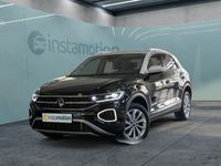 gebraucht VW T-Roc 2.0 TDI DSG Style AHK Navi LED Kamera APP