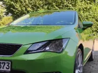 Brugt Seat Leon Reference 110 HK (80 kW) 2014 Grøn Sedan