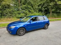 Gebraucht Mazda 3 Active 105 PS (77 kW) 2007 Blau Kleinwagen