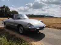 Gebraucht Alfa Romeo Spider Veloce 115 PS (84 kW) 1971 Silber Cabrio