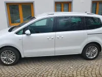 Gebraucht VW Sharan 177 PS (130 kW) 2014 Weiß Van / Kleinbus