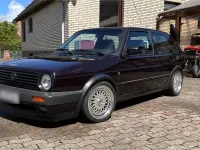 Gebraucht VW Golf Edition 129 PS (94 kW) 1989 Rot Coupé