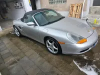 Gebraucht Porsche Boxster 204 PS (150 kW) 1997 Silber Cabrio