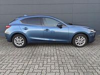Gebraucht Mazda 3 Exclusive 120 PS (88 kW) 2017 Turmalinblau metallic (metallic) Limousine
