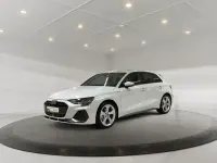 Używany Audi A3 S-Line 150 KM (110 kW) 2025 Biały Sedan/Limuzyna