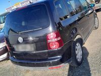 Gebraucht VW Touran 105 PS (77 kW) 2008 Schwarz Van / Kleinbus