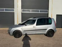 Gebraucht Skoda Roomster Plus Edition 86 PS (63 kW) 2009 Silber Van / Kleinbus