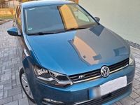 Gebraucht VW Polo LOUNGE 110 PS (80 kW) 2015 Blau Kleinwagen