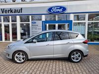 Gebraucht Ford C-MAX Titanium 125 PS (91 kW) 2015 Silber Van / Kleinbus