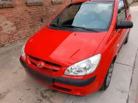 Gebraucht Hyundai Getz 2007 Rot Kleinwagen