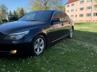 Brugt BMW 525 218 HK (160 kW) 2008 Sort Sedan