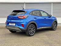 Gebraucht Ford Puma Titanium 125 PS (91 kW) 2023 Desert island blue metallic (metallic) SUV