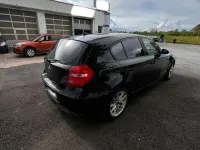 Gebraucht BMW 116 122 PS (89 kW) 2008 Schwarz Kleinwagen