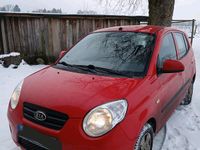 Gebraucht Kia Picanto 63 PS (46 kW) 2011 Rot Kleinwagen