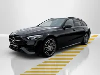 Gebraucht Mercedes C220 AMG 197 PS (144 kW) 2025 Metalliclack obsidianschwarz Kombi