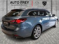 Gebraucht Mazda 6 Sports-Line 175 PS (128 kW) 2014 Saphirblau metallic Kombi
