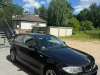 Gebraucht BMW 116 122 PS (89 kW) 2008 Schwarz Kleinwagen