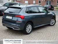 Gebraucht Skoda Kamiq Style 116 PS (85 kW) 2020 Seda quartz/quartz grey (metallic) SUV