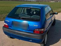 Gebraucht Citroën Saxo 60 PS (44 kW) 2001 Blau Kleinwagen