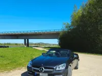Gebraucht Mercedes SLK200 184 PS (135 kW) 2012 Grau Cabrio
