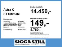 Gebraucht Opel Astra Ultimate 145 PS (106 kW) 2019 Onyx schwarz Kombi