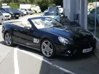 Gebraucht Mercedes SL63 AMG AMG 525 PS (386 kW) 2008 Schwarz Cabrio