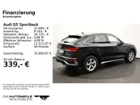 Gebraucht Audi Q5 265 PS (194 kW) 2022 Mythosschwarz metallic SUV