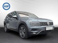 Gebraucht VW Tiguan Allspace Highline 239 PS (175 kW) 2018 Grau (platinum grey metallic) SUV