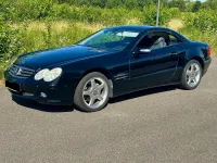 Gebraucht Mercedes SL350 AMG 245 PS (180 kW) 2006 Schwarz Cabrio