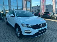 Gebraucht VW T-Roc Cabriolet Style 110 PS (80 kW) 2021 Weiß Cabrio