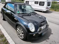 Usata Mini Cooper S Cabriolet 170 CV (125 kW) 2007 Nero Cabrio
