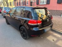Gebraucht VW Golf VI 80 PS (58 kW) 2010 Schwarz Kleinwagen