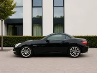 Gebraucht Mercedes SLK200 184 PS (135 kW) 2011 Schwarz Cabrio