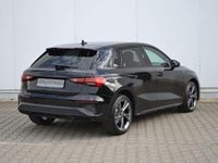 Używany Audi A3 S-Line 150 KM (110 kW) 2023 Czarny Sedan/Limuzyna
