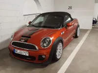 Gebraucht Mini John Cooper Works Roadster 211 PS (155 kW) 2012 Orange Cabrio