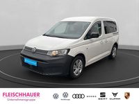 Gebraucht VW Caddy Basis 122 PS (89 kW) 2021 Weiss Van / Kleinbus