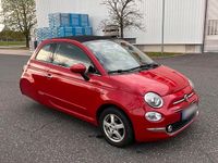 Brugt Fiat 500C 19 HK (13 kW) 2017 Rød Cabriolet