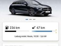 Gebraucht Mercedes CLA250e 160 PS (117 kW) 2022 Schwarz Limousine