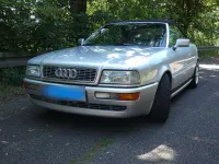 Gebraucht Audi Cabriolet 133 PS (97 kW) 1992 Silber Cabrio
