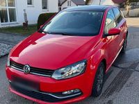 Gebraucht VW Polo Allstar 90 PS (66 kW) 2016 Rot Kleinwagen