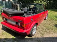 Gebraucht VW Golf Cabriolet 75 PS (55 kW) 1989 Rot Cabrio