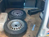 Gebraucht VW Caddy 60 PS (44 kW) 2001 Weiß Van / Kleinbus