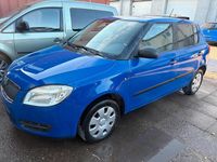 Gebraucht Skoda Fabia 69 PS (50 kW) 2009 Blau Kleinwagen
