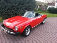 Usata Fiat 124 Spider 84 CV (61 kW) 1975 Rosso Cabrio