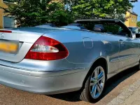 Gebraucht Mercedes CLK200 Avantgarde 163 PS (119 kW) 2006 Silber Cabrio